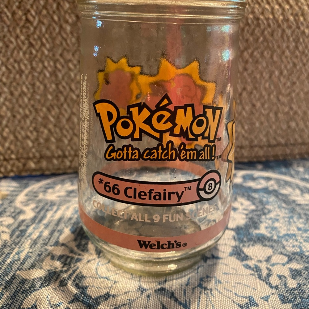 Pokémon Clefairy Glass Jar